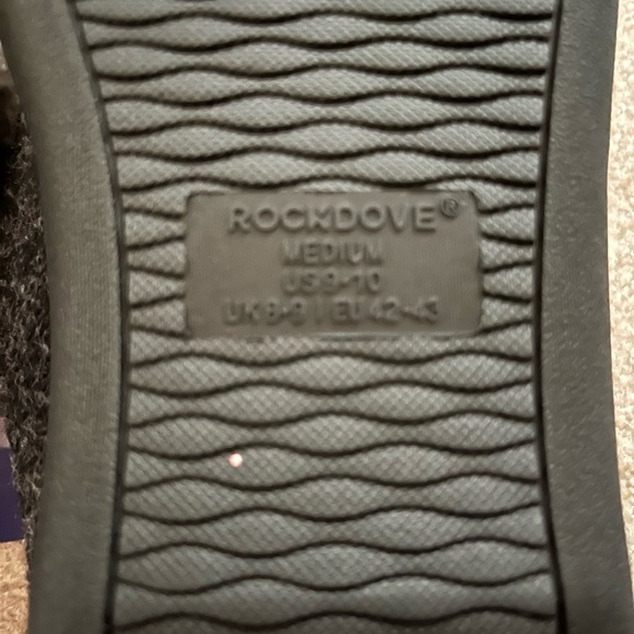 Mens Slippers Rocdove size 8- 8.5 NWT - Picture 5 of 5